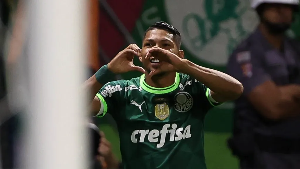 Rony foi o responsável pelo gol da vitória (Foto: Cesar Greco/Palmeiras/Divulgação)