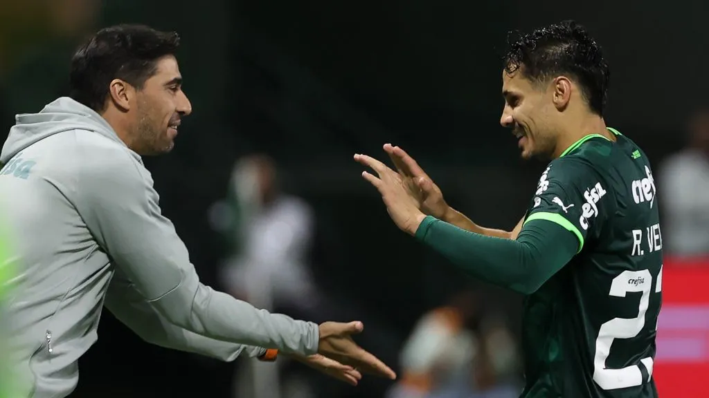 Veiga foi decisivo na vitória diante da Inter de Limeira (Foto: Cesar Greco/Palmeiras/Divulgação)