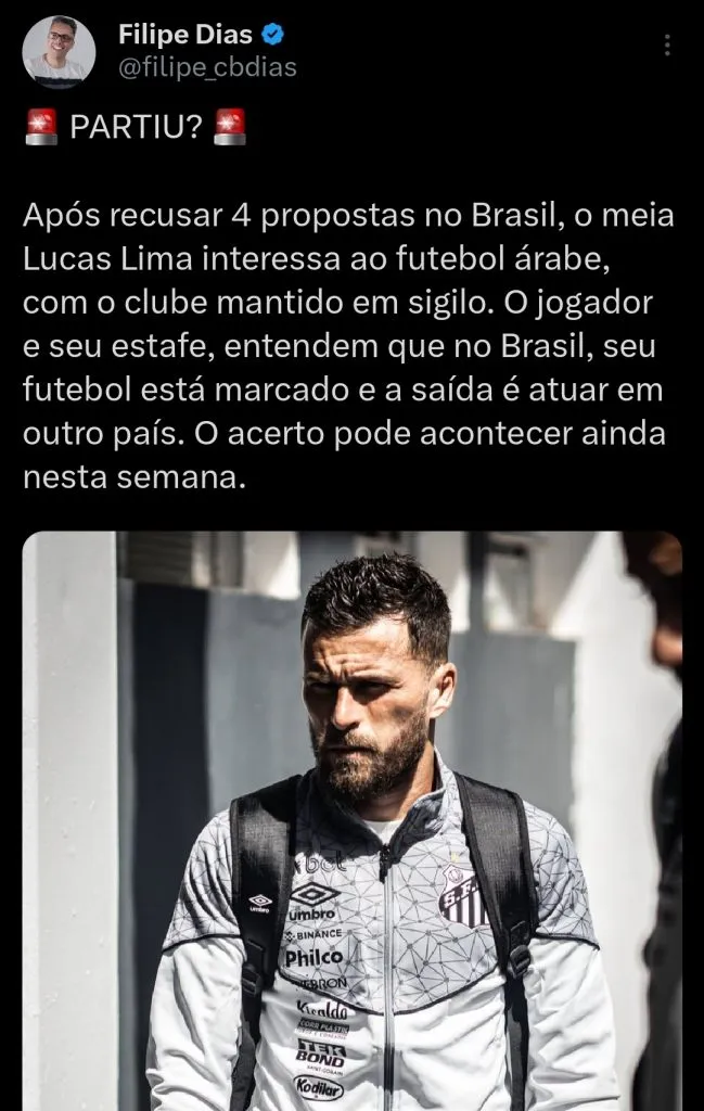 Repercussão via Twitter