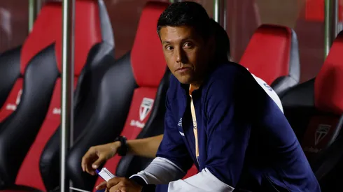 Carpini: técnico confirmou reforço no São Paulo (Foto: Rubens Chiri e Paulo Pinto/Saopaulofc.net/Divulgação)