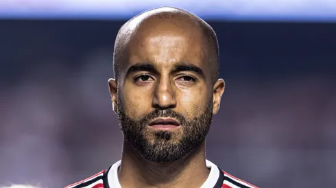 Lucas Moura jogador do Sao Paulo. Foto: Abner Dourado/AGIF
