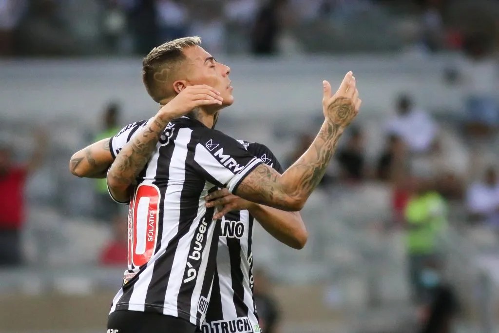 Atletico-MG  pelo campeonato Mineiro 2022. Foto: Fernando Moreno/AGIF