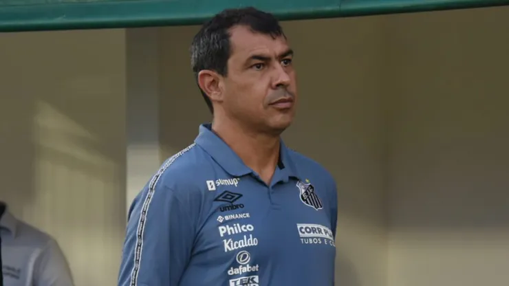 Carille: técnico encerrou o silêncio sobre polêmica (Foto: Ivan Storti/Santos FC/Divulgação)