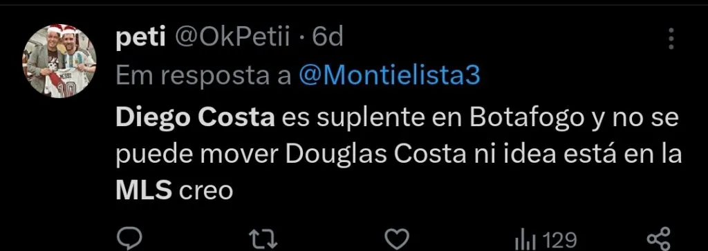 Repercussão via Twitter