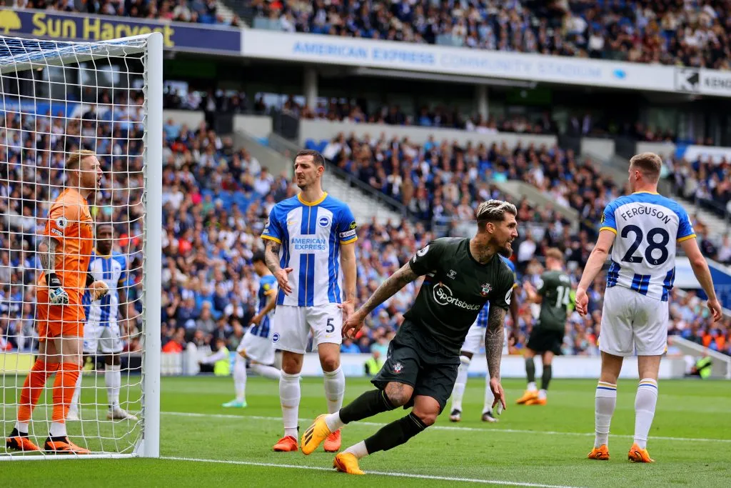 Lyon na PL. (Photo by Richard Heathcote/Getty Images)