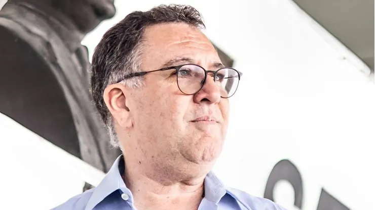 Presidente do Santos, Marcelo Teixeira. Foto: Raul Baretta/Santos fc