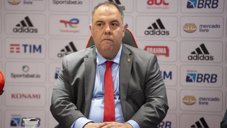 Marcos Braz: dirigente do Flamengo foi à Europa em busca de reforços (Foto: Alexandre Vidal/Flamengo/Divulgação)