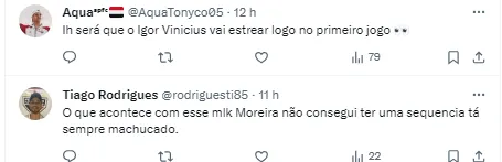 Torcedores do São Paulo comentam sobre os possíveis desfalques