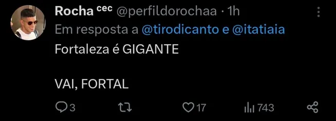 Repercussão via Twitter