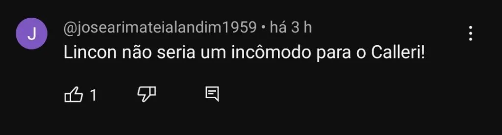 Repercussão via YouTube