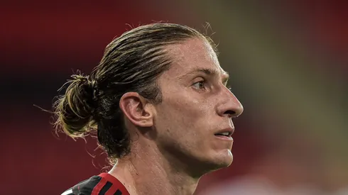 Filipe Luís volta ao Flamengo. Foto: Thiago Ribeiro/AGIF
