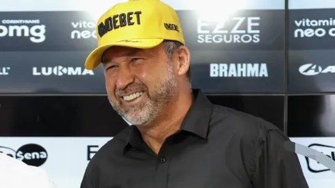 Augusto Melo presidente do Corinthians. (Foto: Marcello Zambrana/AGIF).