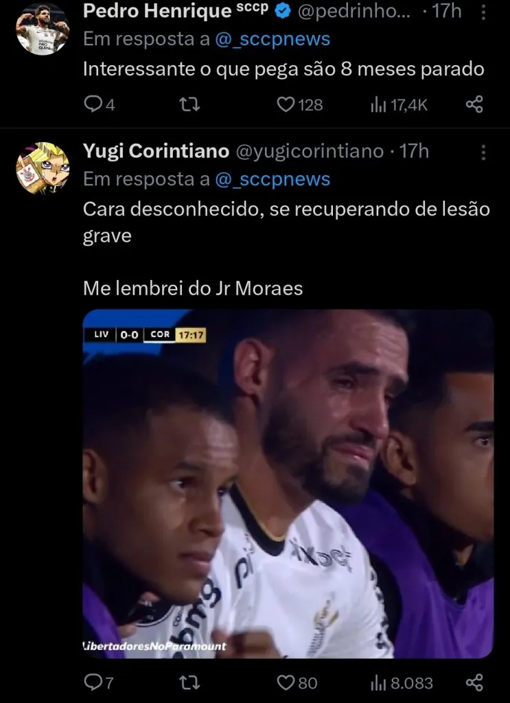 Repercussão via Twitter