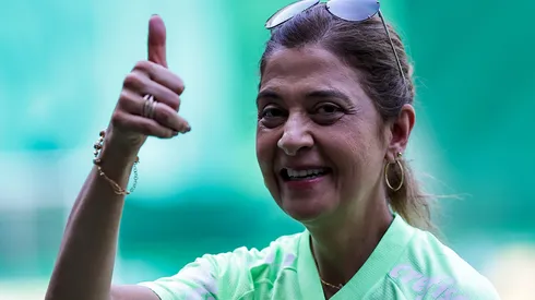 Leila pereira, presidente do palmeiras. Foto: Fabio Giannelli/AGIF