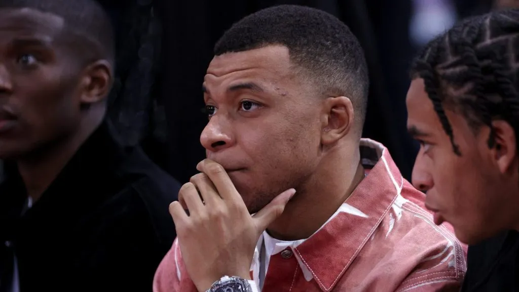 Kylian Mbappe .  (Photo by Dean Mouhtaropoulos/Getty Images)