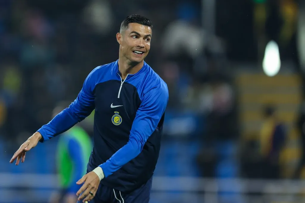 Cristiano Ronaldo em ação no Al Nassr. Foto: Yasser Bakhsh/Getty Images