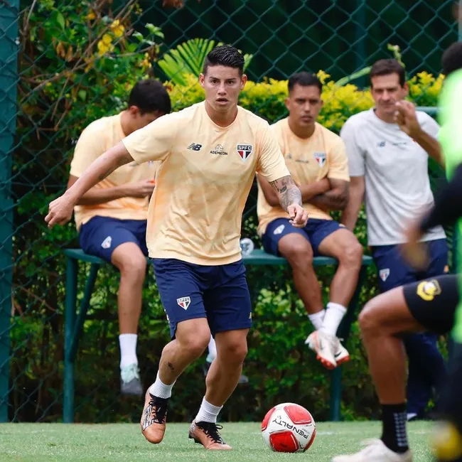 James Rodriguez, jogador do São Paulo