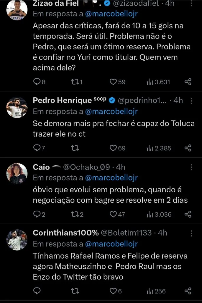 Repercussão via Twitter