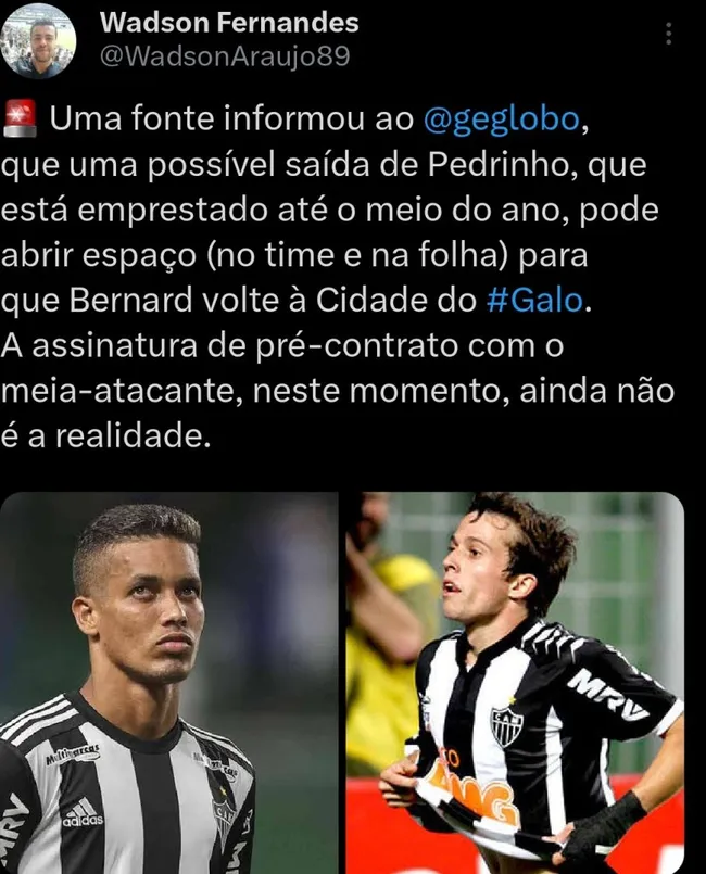 Repercussão via Twitter