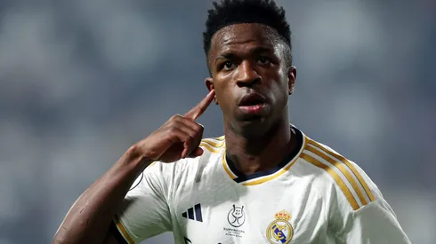 Manchester United quer Vini Jr. (Photo by Yasser Bakhsh/Getty Images)