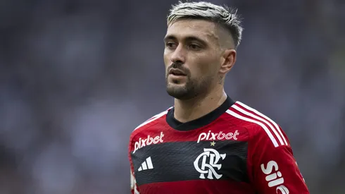 Arrascaeta pelo Flamengo. Foto: Jorge Rodrigues/AGIF