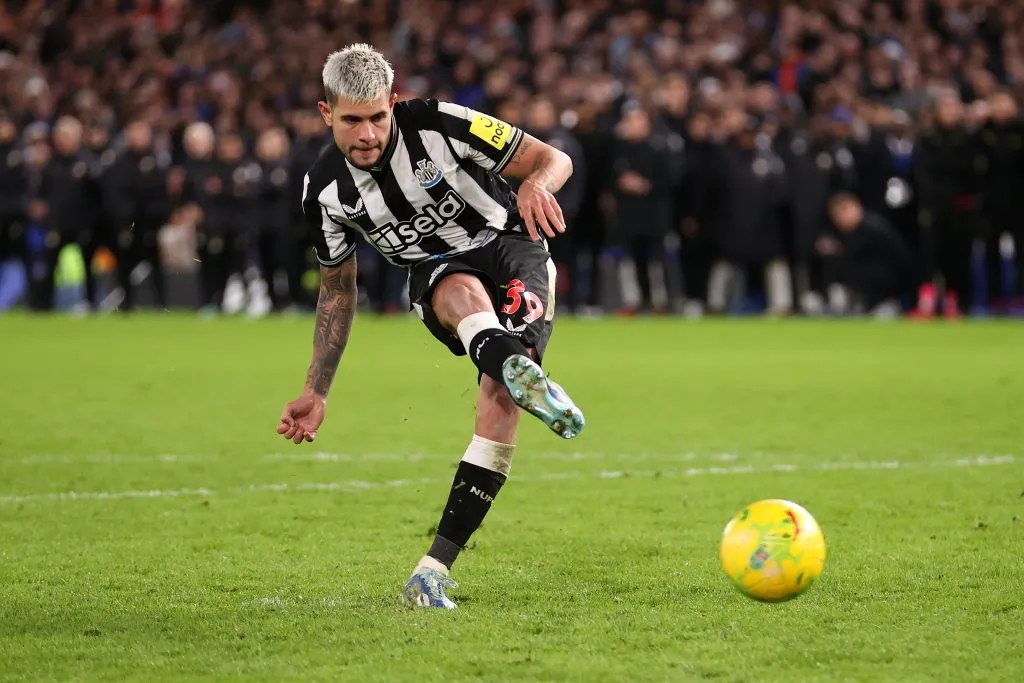 Bruno Guimaraes of Newcastle United  (Photo by Julian Finney/Getty Images)