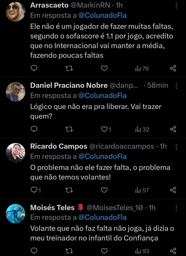 Repercussão via Twitter