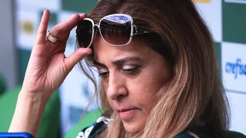 Leila Pereira toma decisão no Palmeiras. Foto: Ettore Chiereguini/AGIF