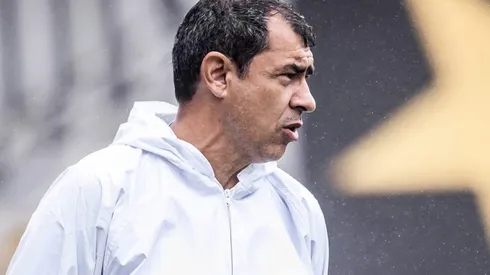 fábio carille, técnico do santos. foto: raul baretta/santos fc
