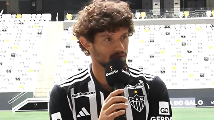 Gustavo scarpa, novo reforço do atlético-mg. foto: reprodução/youtube/galo tv