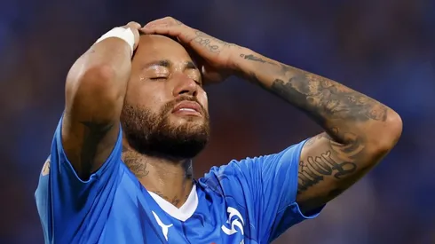 Neymar ficará fora da temporada do Al Hilal. Foto: Francois Nel/Getty Images