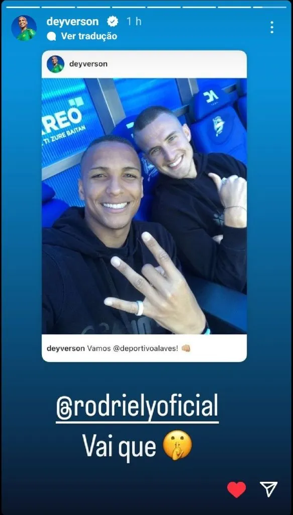 Deyverson via Instagram