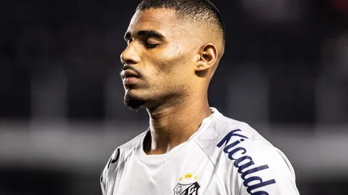 Joaquim, zagueiro do santos. Foto: Abner Dourado/AGIF