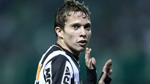 Jogador em tempos de Galo. Foto: Heuler Andrey/AGIF