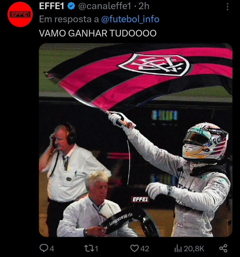 Repercussão via Twitter