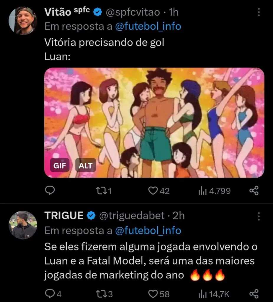Repercussão via Twitter