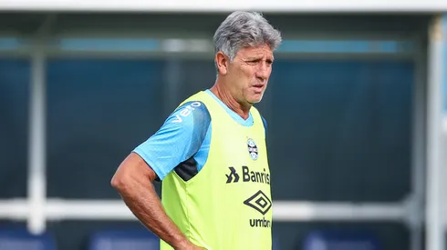 Renato Portaluppi: técnico conta com o jogador para 2024 (Foto: Lucas Uebel/Grêmio/Divulgação)
