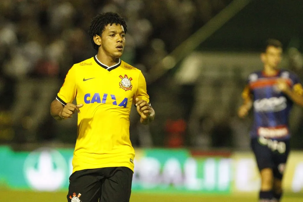 Romarinho nos tempos de Corinthians (Photo by Felipe Oliveira/Getty Images)