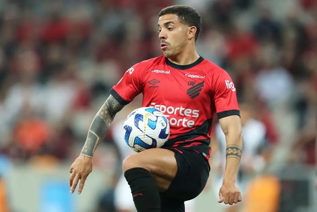 David Terans nos tempos de Athlético Paranaense. (Photo by Heuler Andrey/Getty Images)