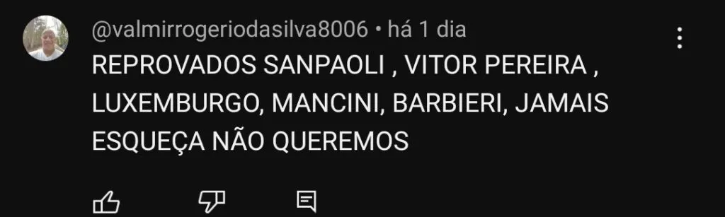 Repercussão via YouTube