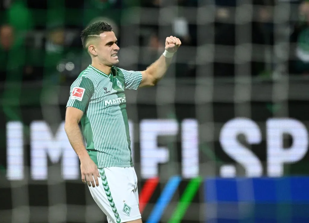 Borré pela Bundesliga. (Photo by Stuart Franklin/Getty Images)