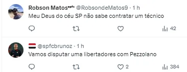 Torcida critica busca do São Paulo por um treinador