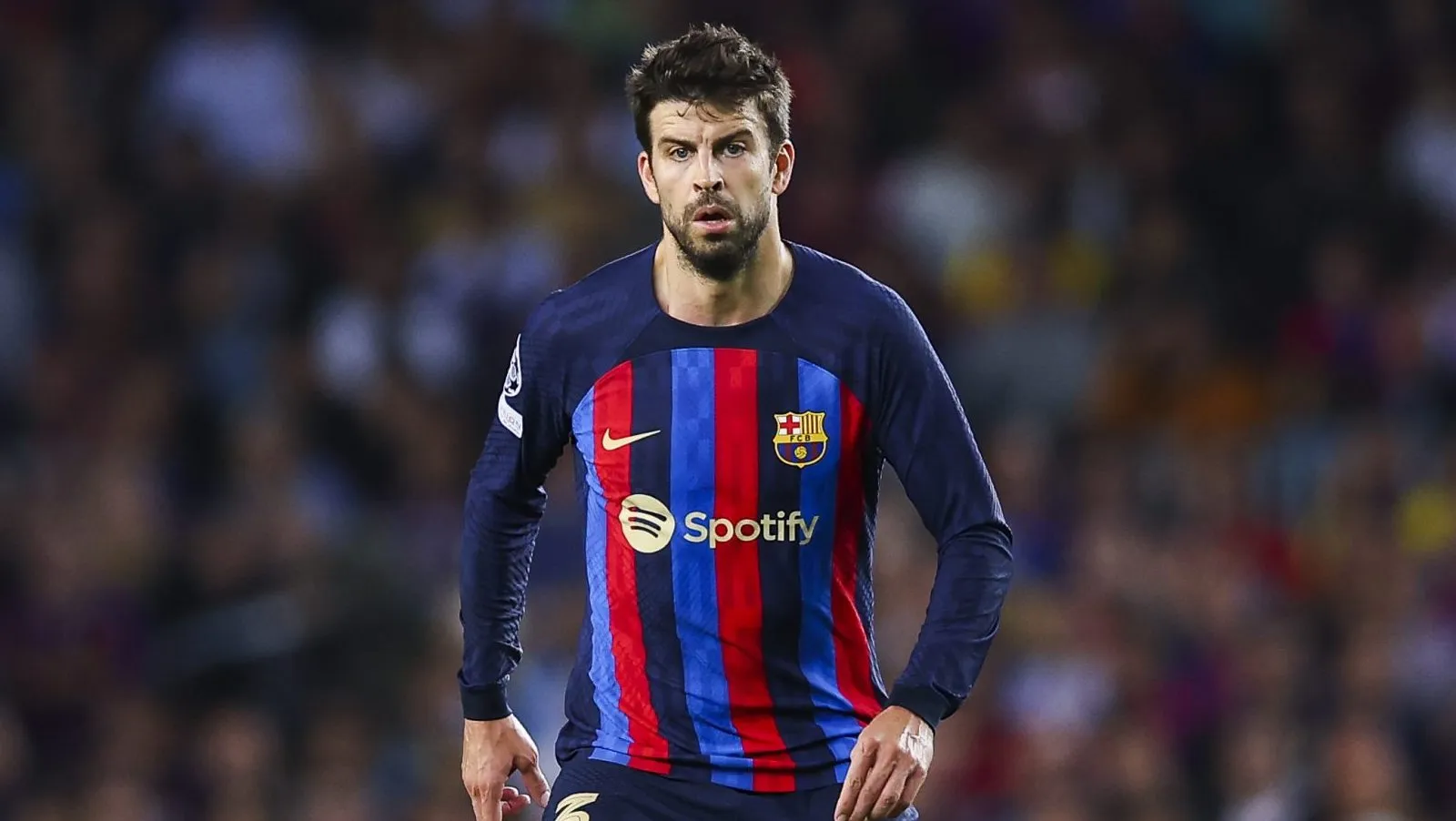 Gerard Pique of FC Barcelona . (Photo by Eric Alonso/Getty Images)