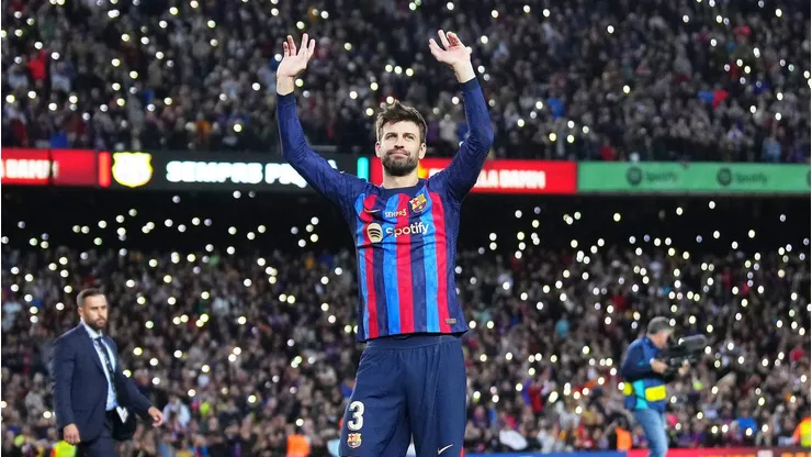 Gerard Pique of FC Barcelona (Photo by Alex Caparros/Getty Images)