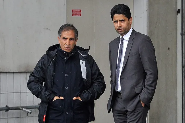 PSG President Nasser Al-Khelaifi  in Paris, France.  (Photo by Aurelien Meunier/Getty Images)