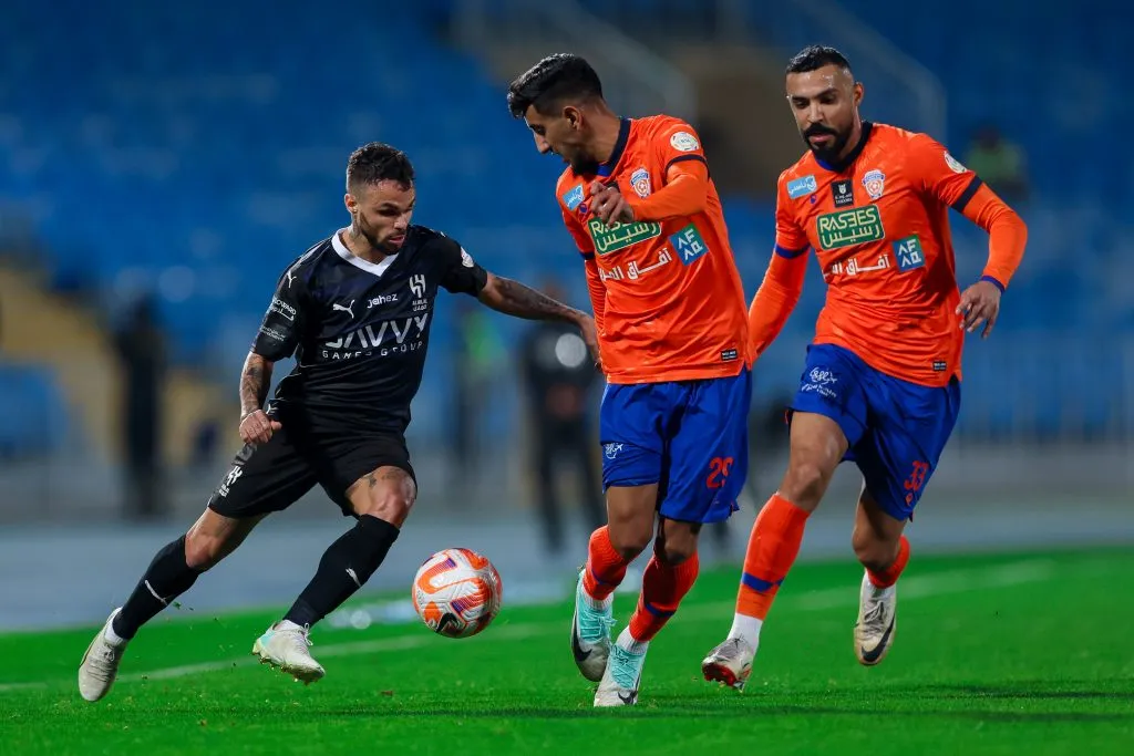 Michael em ação pelo Al-Hilal (Photo by Yasser Bakhsh/Getty Images)