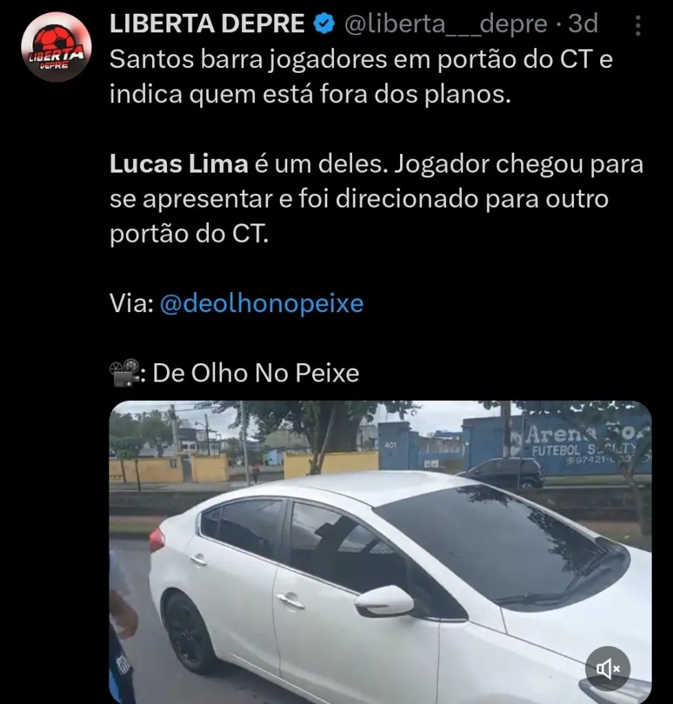 Repercussão via Twitter