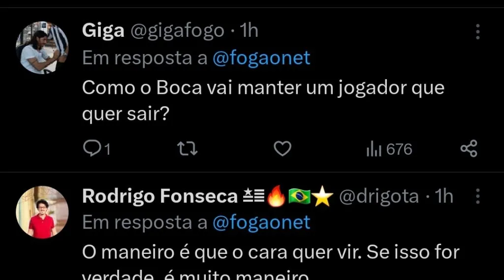 Repercussão via Twitter