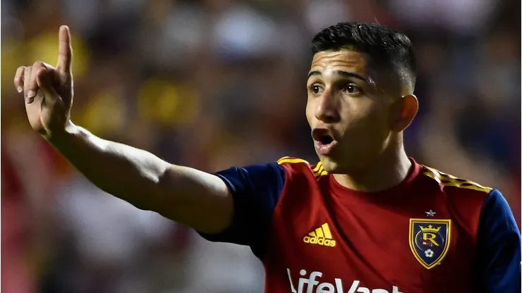 Jefferson Savarino #7 of Real Salt Lake (Photo by Alex Goodlett/Getty Images)