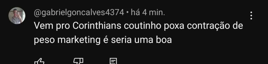 Repercussão via YouTube